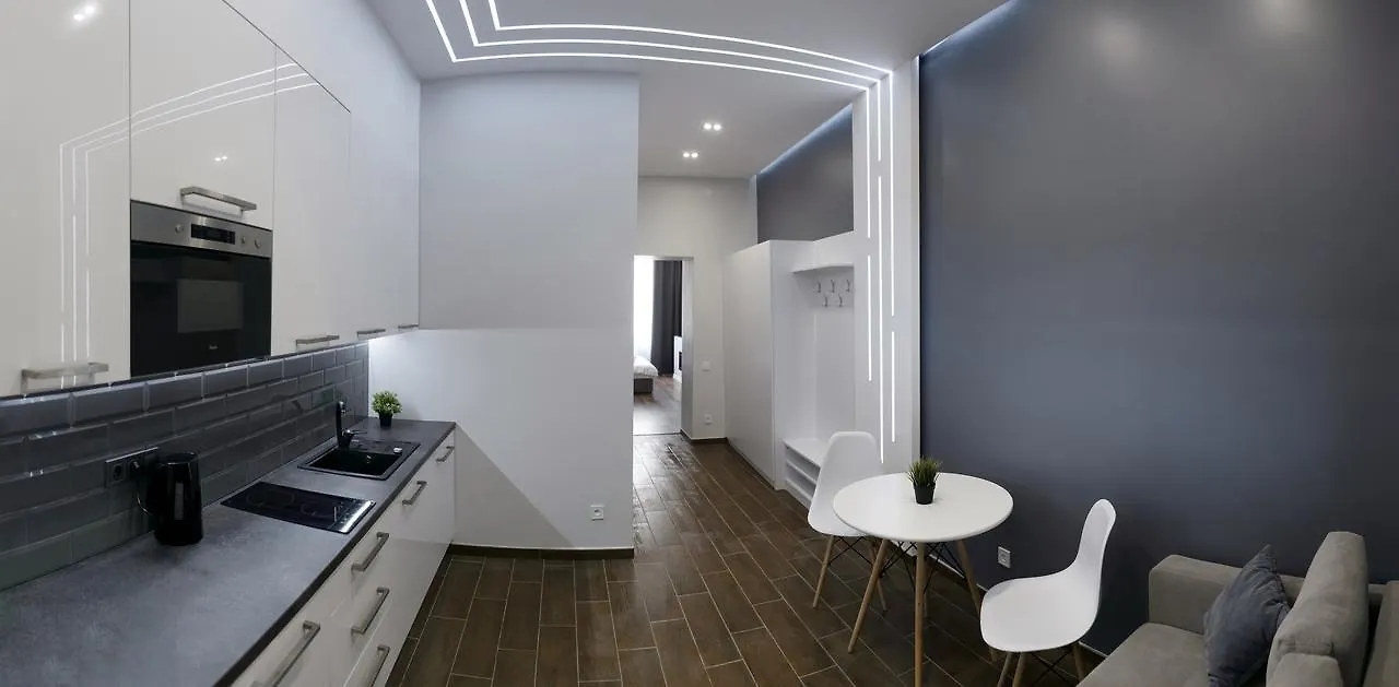 Exciting Apartment Lviv Fireplace