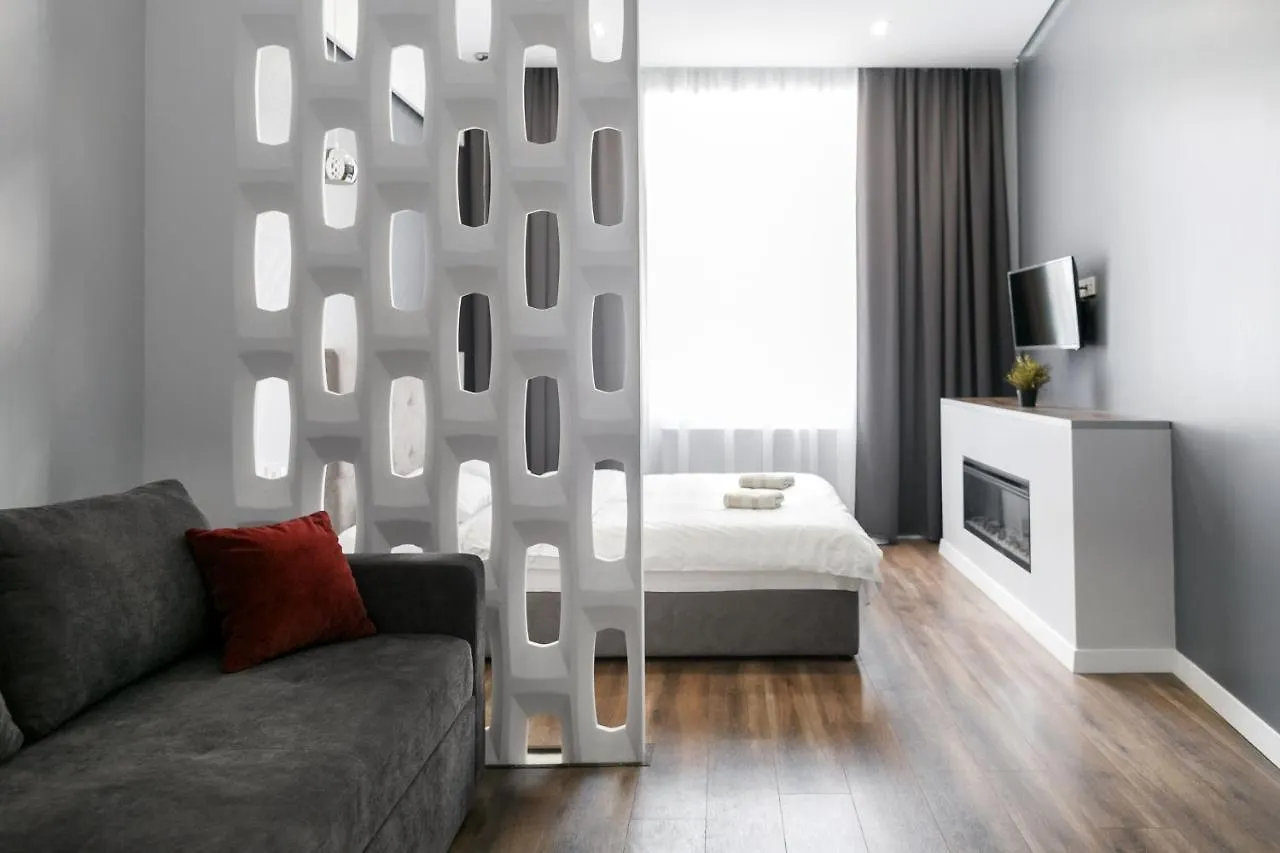 Exciting Apartment Lviv Fireplace